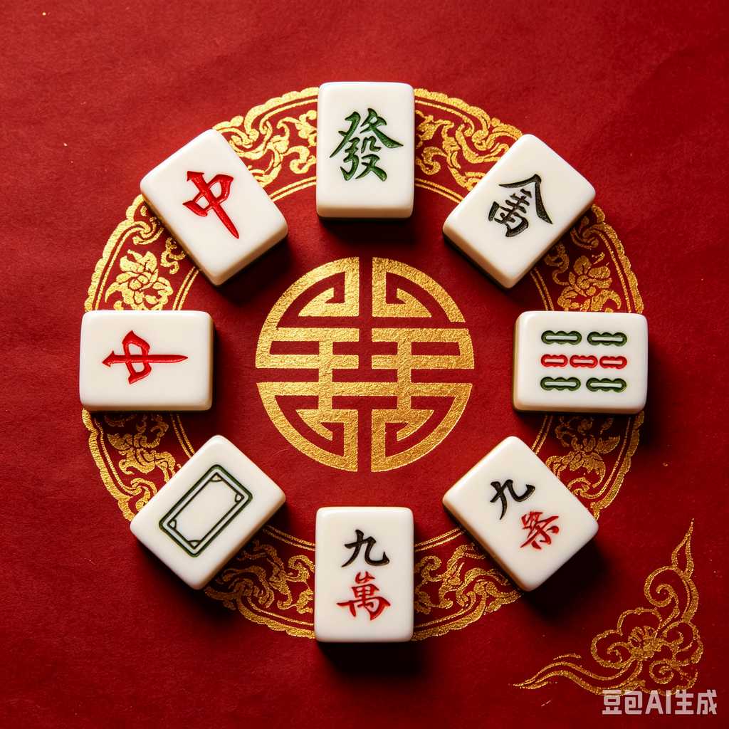 stylish mahjong set gift