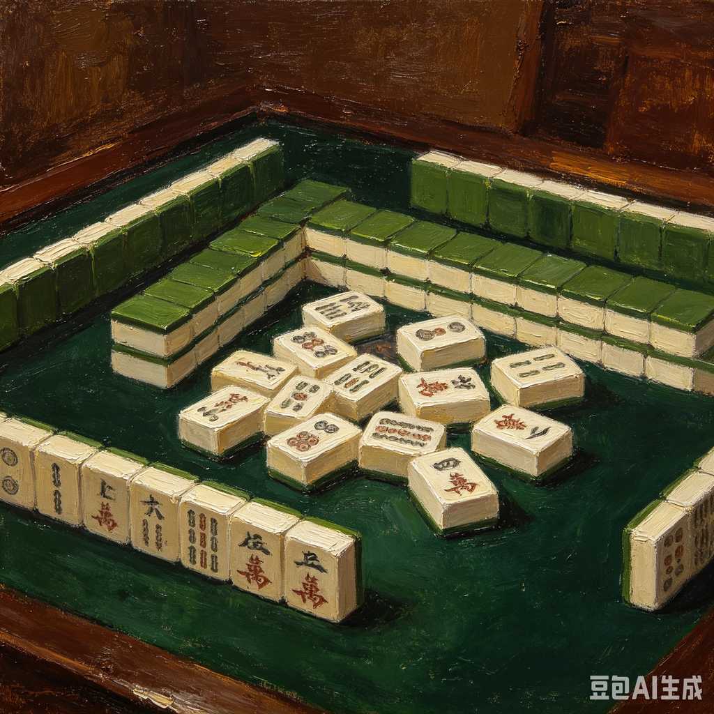 acrylic mahjong set
