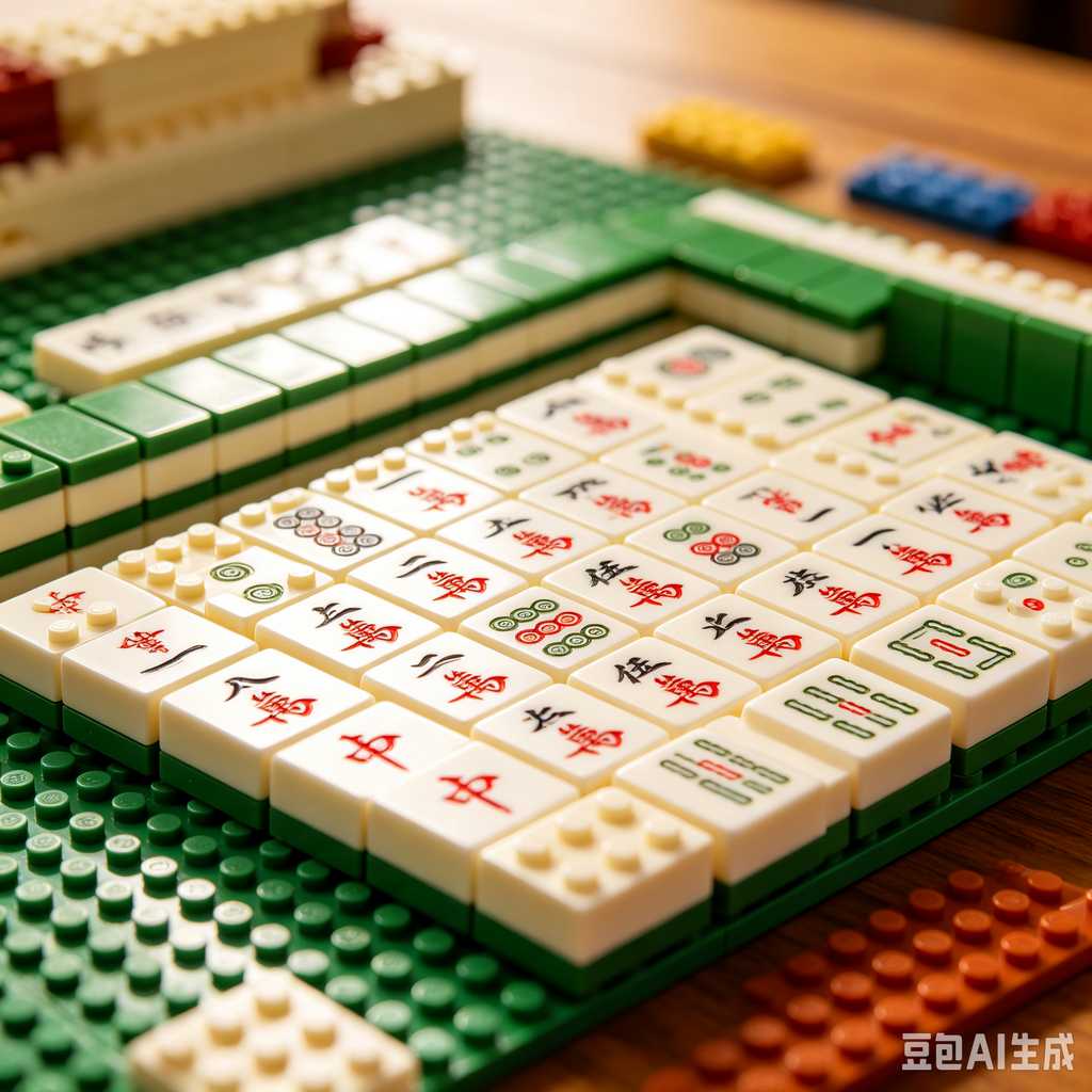 desktop decoration mahjong set
