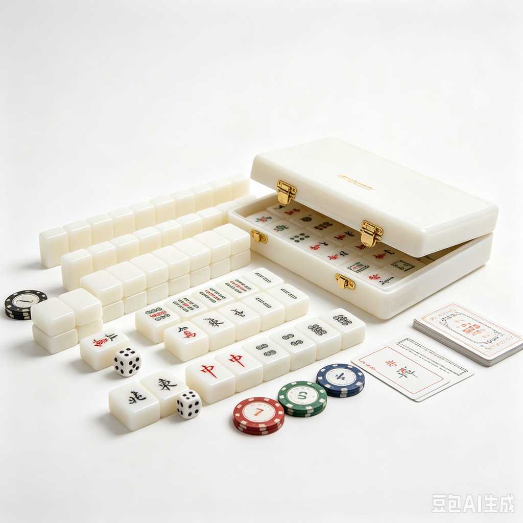 picnic mahjong set portable