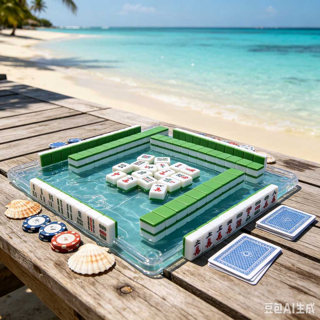 fine carving mahjong set