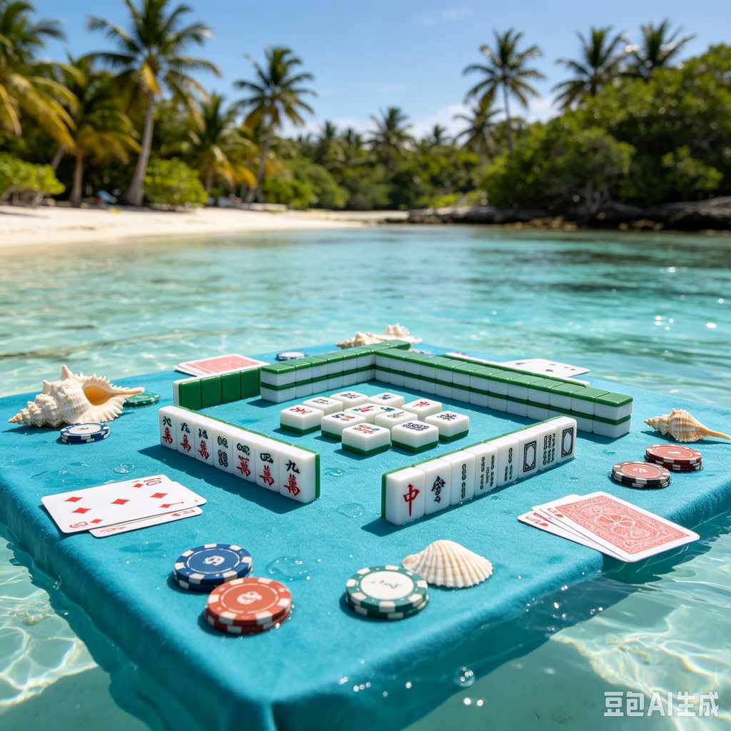 artistic mahjong tiles set
